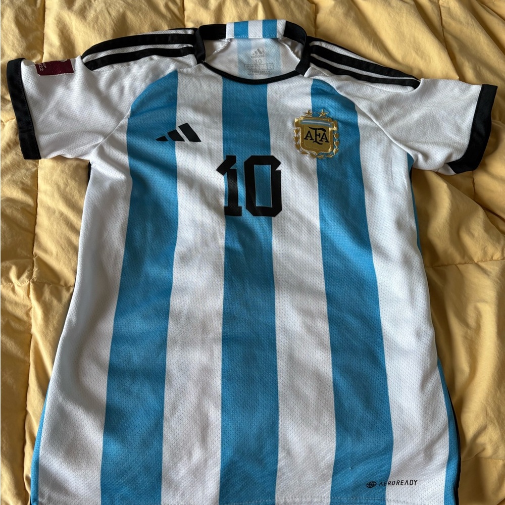 Adidas Messi Argentina  Soccer Jersey